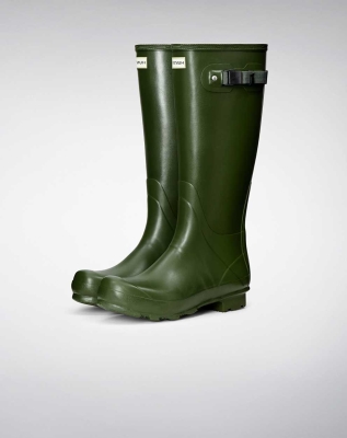Hunter Norris Field Wellington Høye Gummistøvler Herre Grønn | NO-6014THB