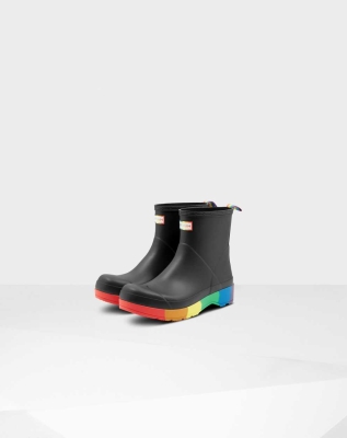 Hunter Original Pride Hælene Spill Boots Herre Svarte | NO-8031LXM