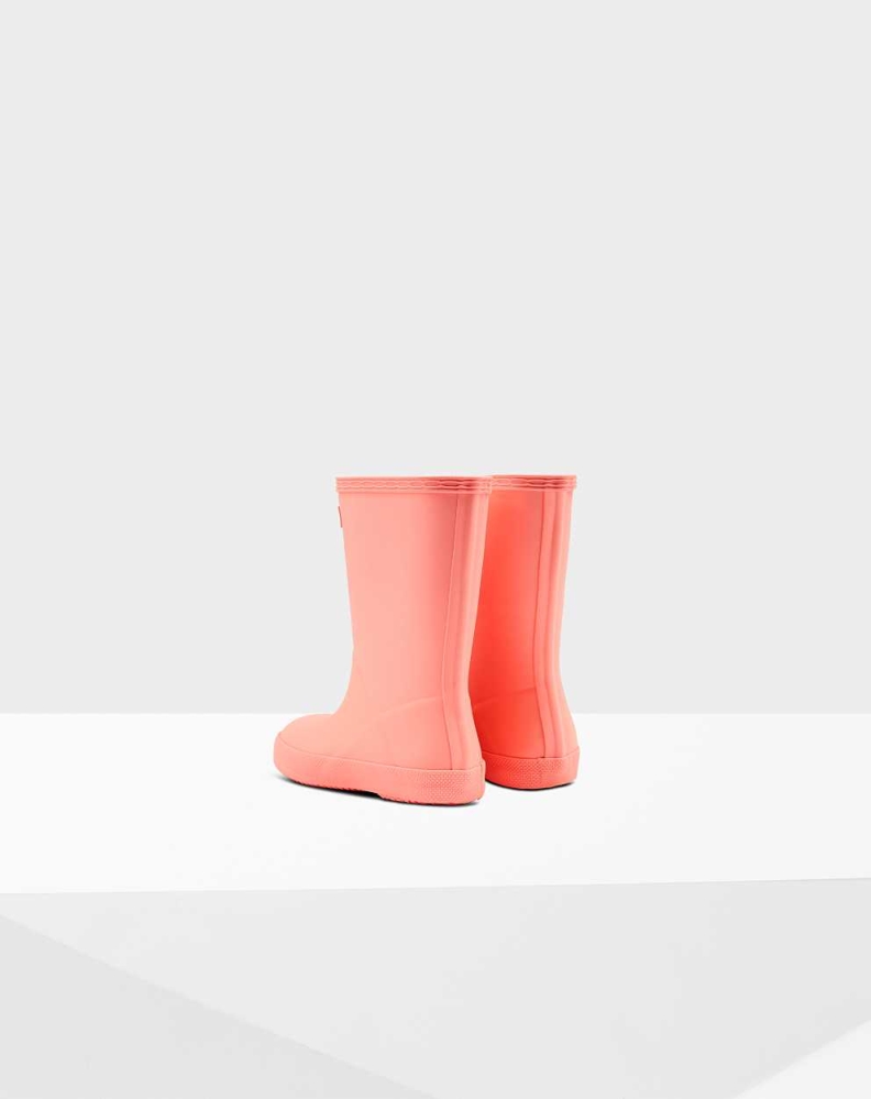 Hunter Original First Classic Wellington Kort Gummistøvler Barn Rosa | NO-1452DCM