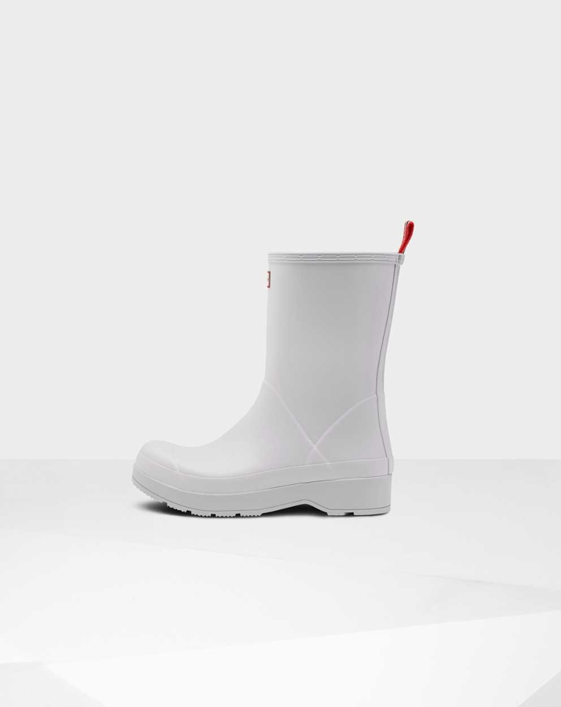 Hunter Original Mid-Høyde Spill Boots Herre Grå | NO-7489MNA