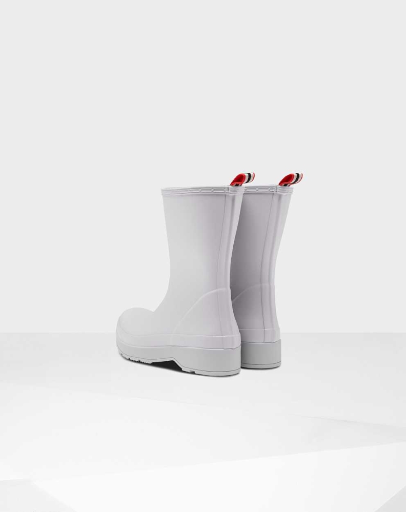Hunter Original Mid-Høyde Spill Boots Herre Grå | NO-7489MNA