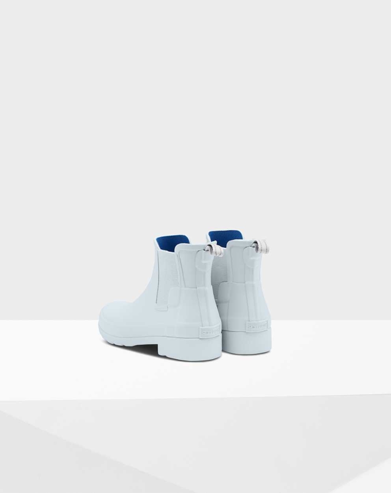 Hunter Refined Slim Fit Chelsea Støvler Dame Grå | NO-4138HWQ